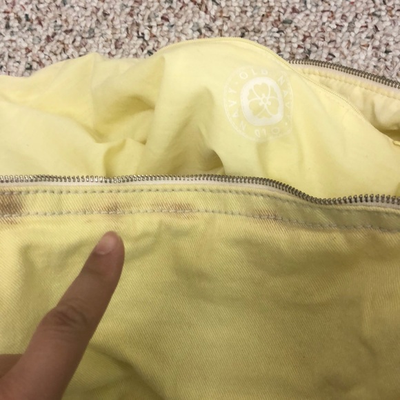 Old Navy yellow tote should large tote - Picture 8 of 9